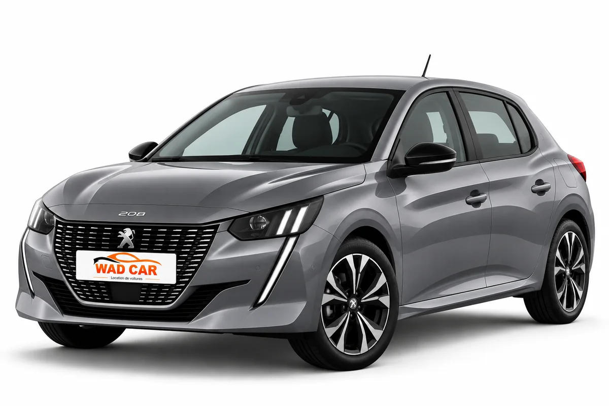 Location Peugeot 208 à Marrakech